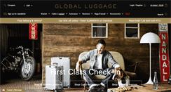 Desktop Screenshot of globalluggage.co.uk